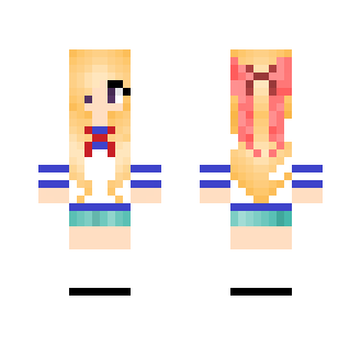Blonde School Girl~