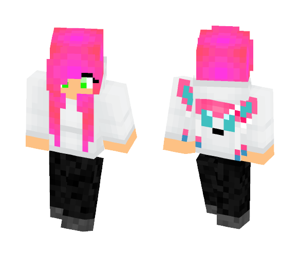 Female Sylveon Lover - Female Minecraft Skins - image 1