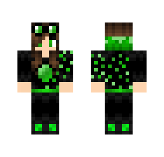 Emerald Hoodie Girl