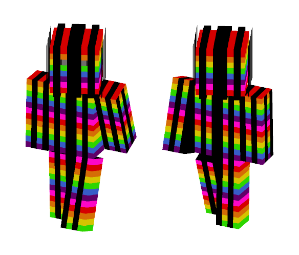 RainBow Dude - Male Minecraft Skins - image 1