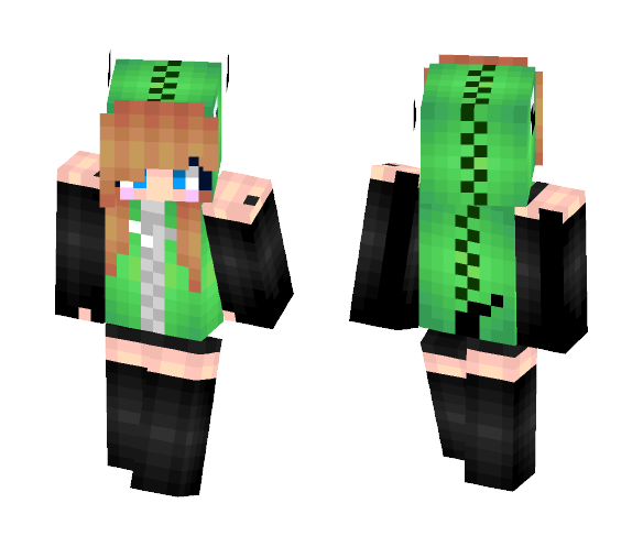Gir (Girl Intelligent Robot) 2.0 - Female Minecraft Skins - image 1