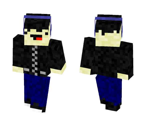 Derp Biker - Male Minecraft Skins - image 1