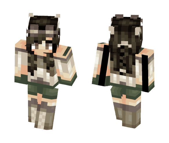 Oh, it's a Steampunk? Ok. :) - Female Minecraft Skins - image 1