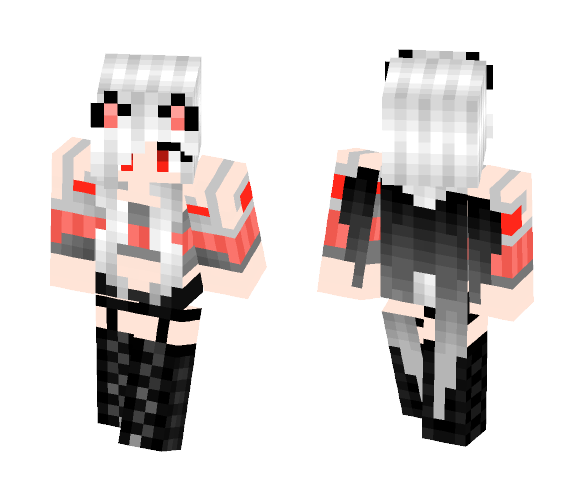 -= Demon Cat girl =- - Cat Minecraft Skins - image 1