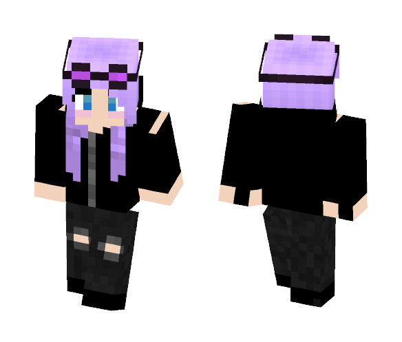 DizzyPurple's Skin - Female Minecraft Skins - image 1
