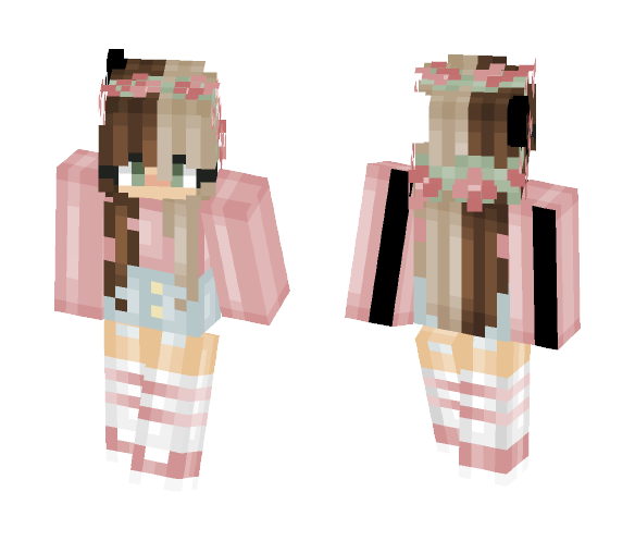 Download Free Cute Kawai Girl~ Skin for Minecraft image 1 Cute Kawai Girl~ - Cute Girls Minecraft Skins - image 1
