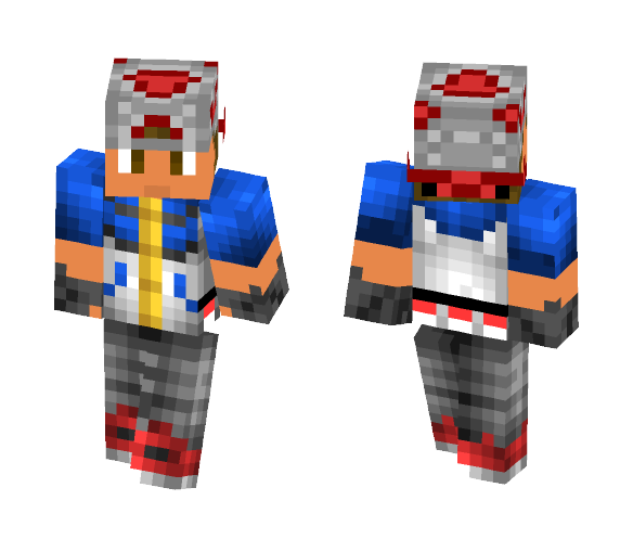 Pokemon Trainier 2 - Male Minecraft Skins - image 1