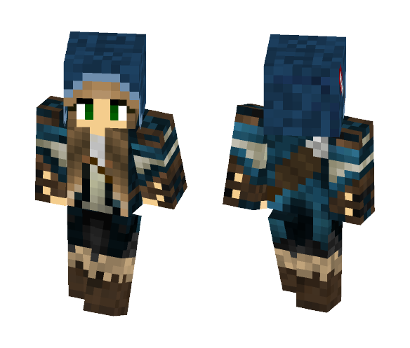 Huntress - Female Minecraft Skins - image 1
