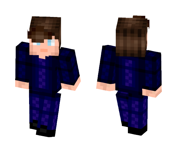 Blue smoking - Male Minecraft Skins - image 1