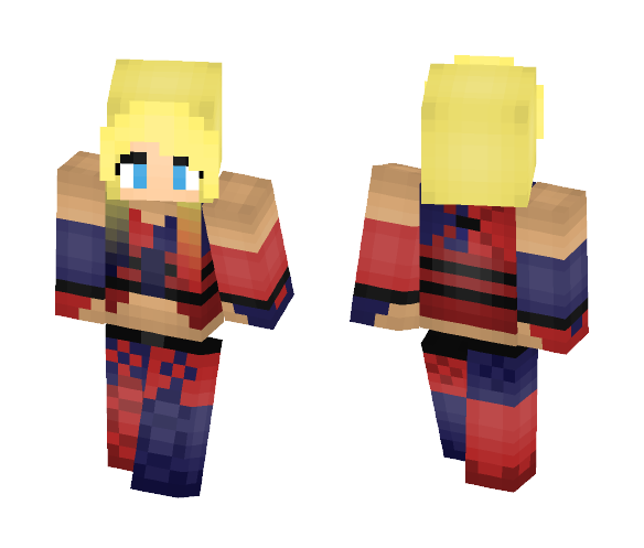 Arkham City Harley Quinn - Comics Minecraft Skins - image 1