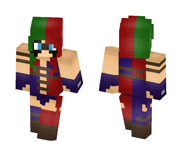 Injustice Harley Quinn - Comics Minecraft Skins - image 1