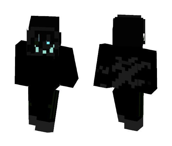 Nightmare Sans - Male Minecraft Skins - image 1