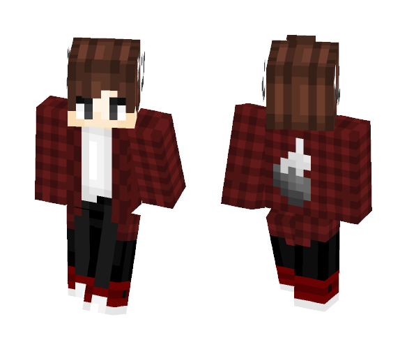 RQ// for Wolf // teen wolf boy - Boy Minecraft Skins - image 1