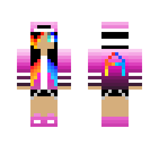 -= Fire and Water hair =-