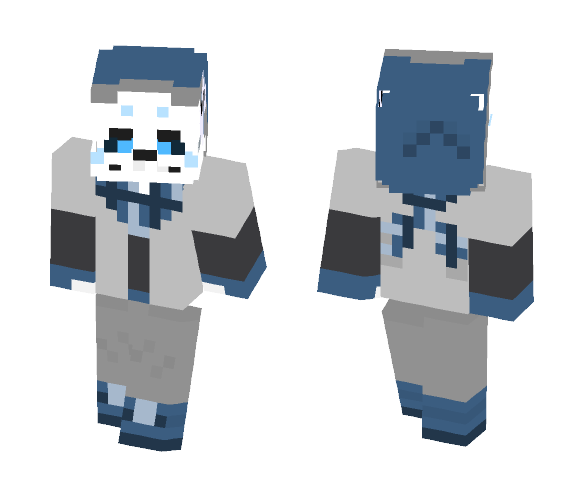 *Little Sansy~* -SwapCop Sans - Male Minecraft Skins - image 1