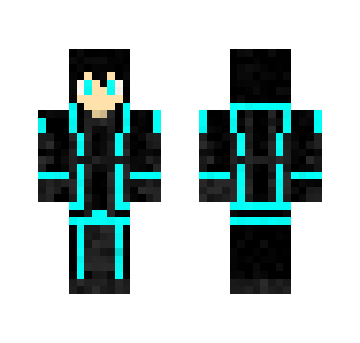 Neon Blue Future Fighter