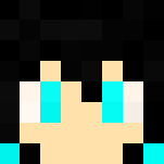 Download Free Neon Blue Future Fighter Skin for Minecraft image 3 Neon Blue Future Fighter - Male Minecraft Skins - image 3