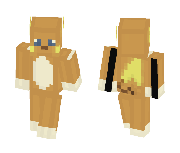 Alolan Raichu! - Interchangeable Minecraft Skins - image 1