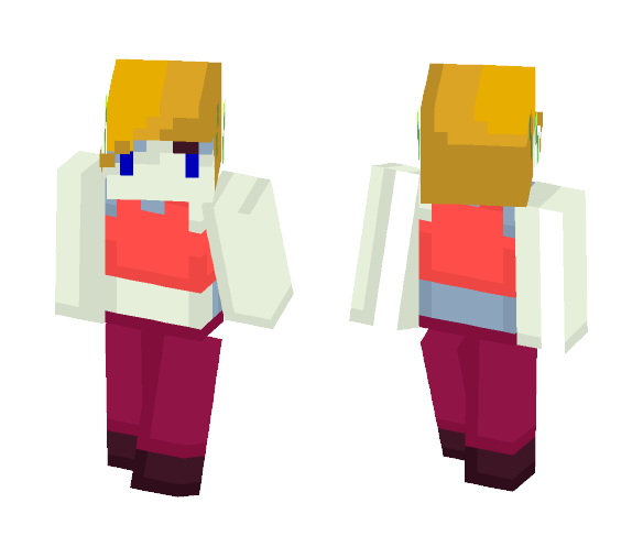 Curly Brace (Sprite) - Female Minecraft Skins - image 1
