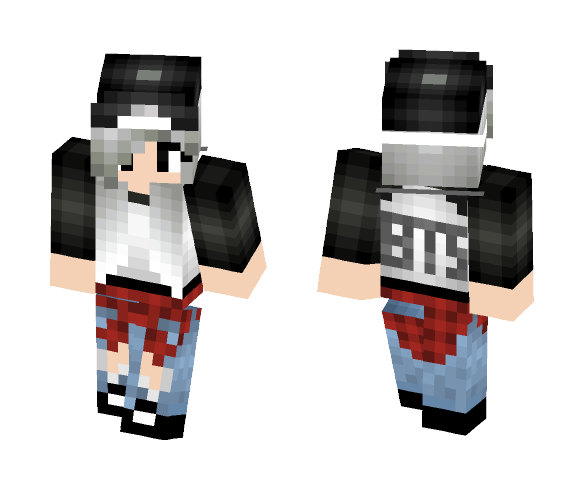 BTS Fangirl - Female Minecraft Skins - image 1
