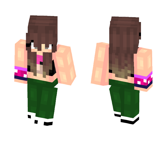 Ombré hair - Female Minecraft Skins - image 1