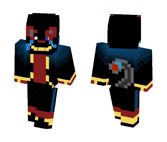 Neko Error Sans | Undertale - Male Minecraft Skins - image 1