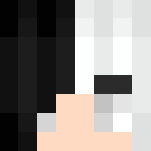 Download Free Black and white girl Skin for Minecraft image 3 Black and white girl - Girl Minecraft Skins - image 3
