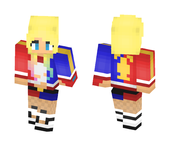 Suicide Squad Harley Quinn - Comics Minecraft Skins - image 1