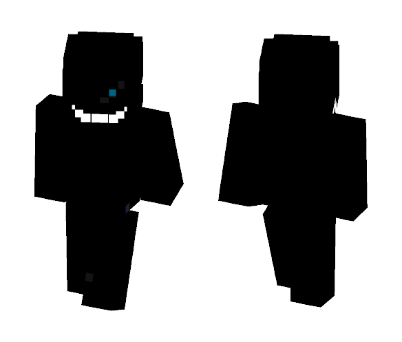 Nightmare Sans | Undertale - Male Minecraft Skins - image 1
