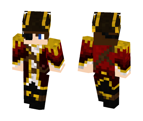 Captain Logan - Male Minecraft Skins - image 1