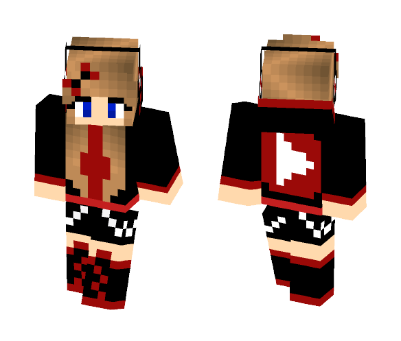 YouTube girl - Girl Minecraft Skins - image 1