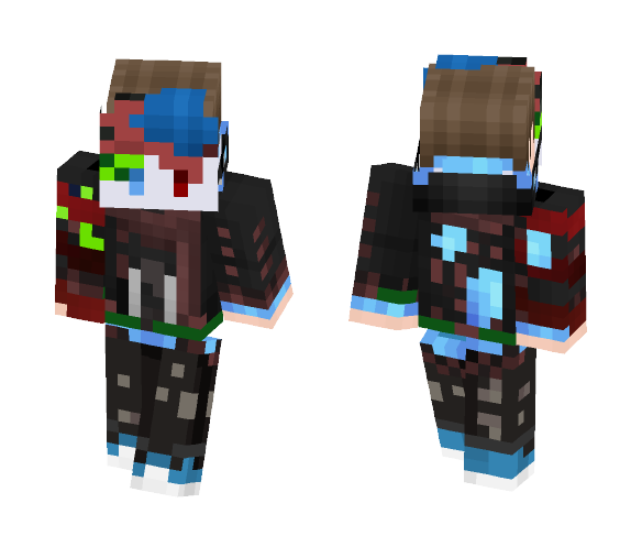 Download Free GTR The Combine Of 3 Brother Skin for Minecraft image 1 GTR The Combine Of 3 Brother - Male Minecraft Skins - image 1