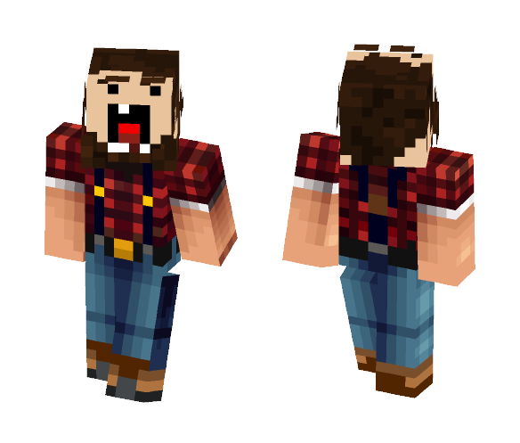 Nutty woodcutter - Comics Minecraft Skins - image 1