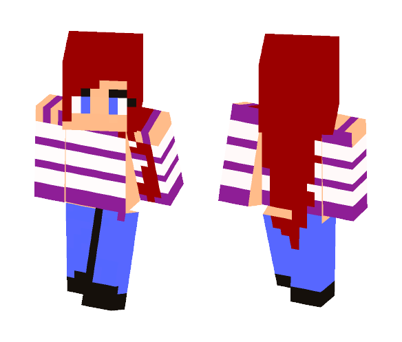 My first skin!! - Female Minecraft Skins - image 1