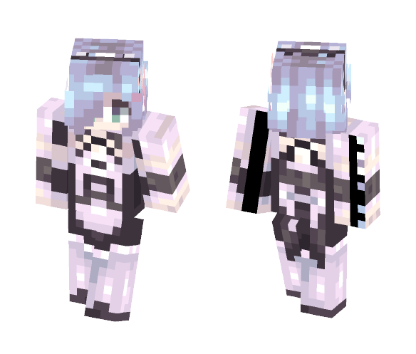 Rem | Re:Zero [Ram vers in desc] - Female Minecraft Skins - image 1