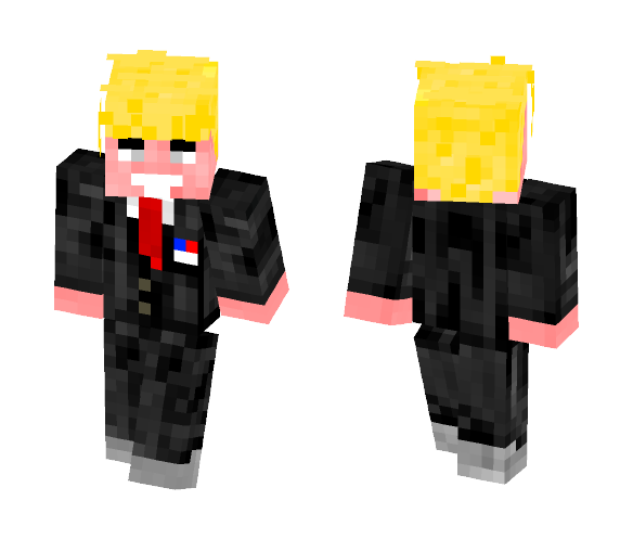 Donald Trump - Male Minecraft Skins - image 1