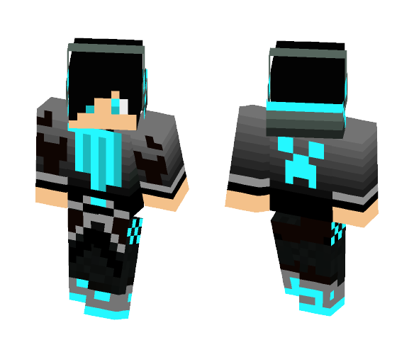 Rock gameplay Hakeem // YouTuber - Male Minecraft Skins - image 1