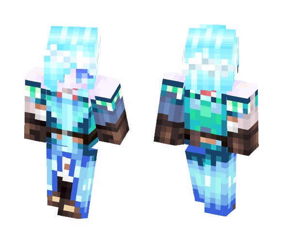 Ice Queen 2 - Female Minecraft Skins - image 1