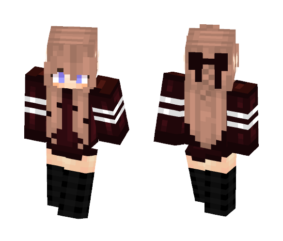 Download Free (One Of My Main Skins :3 ) Skin for Minecraft image 1 (One Of My Main Skins :3 ) - Female Minecraft Skins - image 1