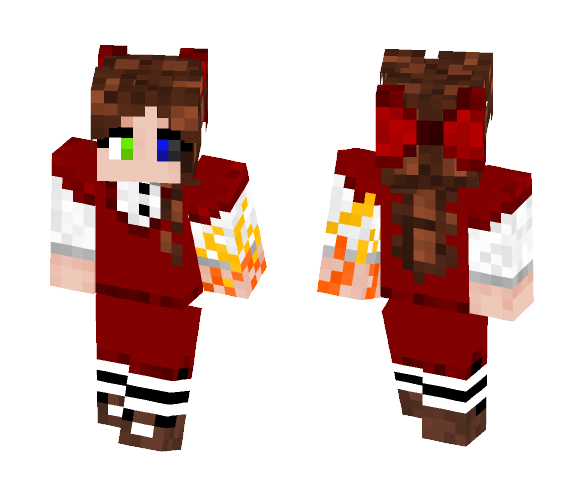Cursed Young Ro - Female Minecraft Skins - image 1