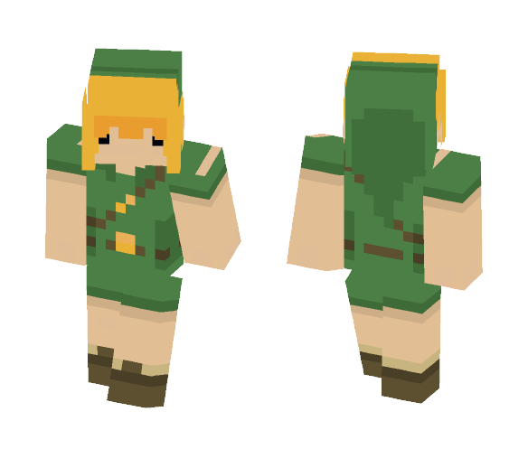 Link-Majora's Mask - Male Minecraft Skins - image 1