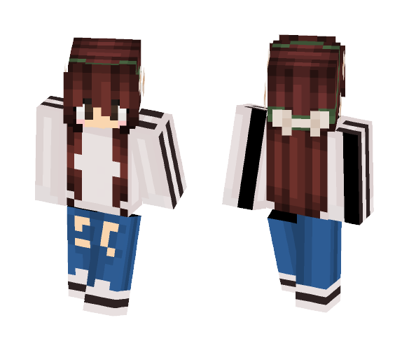 your basic addidas skin - Female Minecraft Skins - image 1