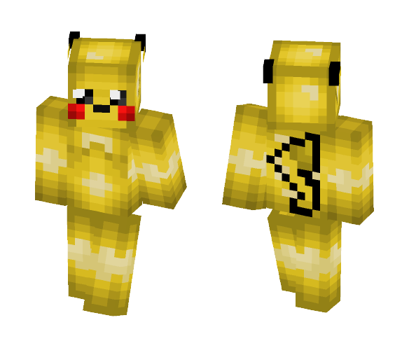 Pikachu (: ~RainbowBunnies - Interchangeable Minecraft Skins - image 1