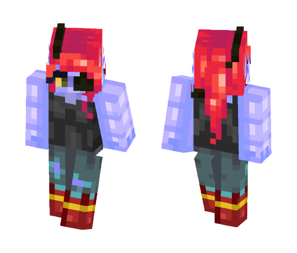 Undyne (Undertale) - Female Minecraft Skins - image 1