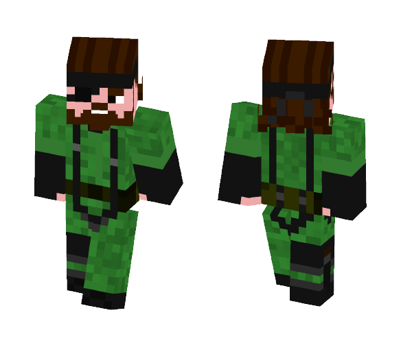 Naked Snake Aqua - Male Minecraft Skins - image 1