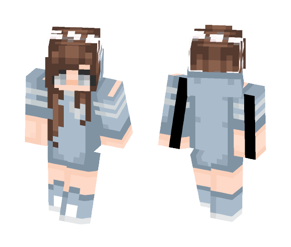 Jøycii | Ewwww, First Skin!! - Female Minecraft Skins - image 1
