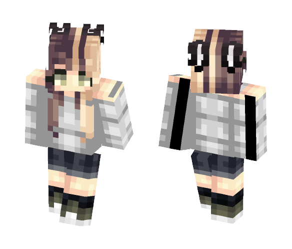 Bunneh ears..? - Female Minecraft Skins - image 1