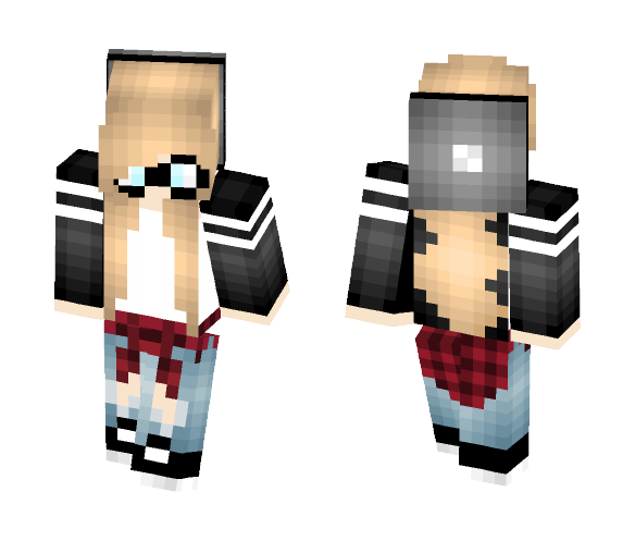Beanie Rush! - Female Minecraft Skins - image 1