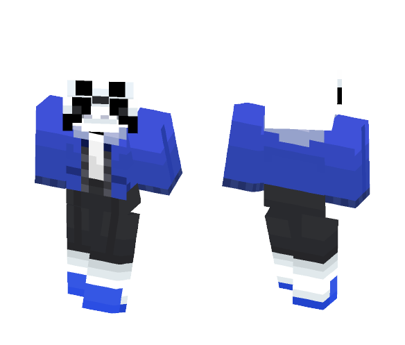 Killer Sans - Male Minecraft Skins - image 1