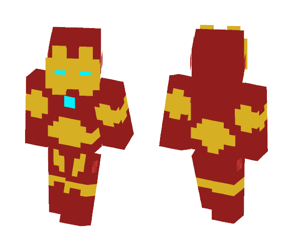 Iron Man - Male Minecraft Skins - image 1